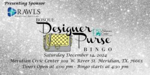 Bosque County Designer Purse Bingo