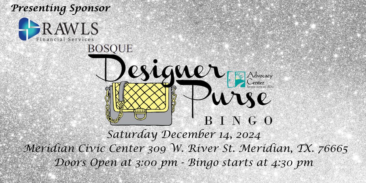 Bosque County Designer Purse Bingo